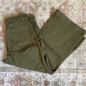 Everlane Cropped Wide Leg Short Pants